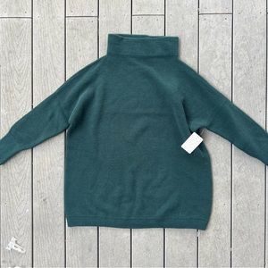 NWT FREE PEOPLE Ottoman Slouchy Tunic In Jade